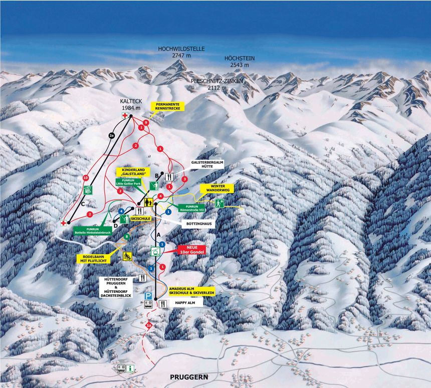 Trail Map Galsterberg