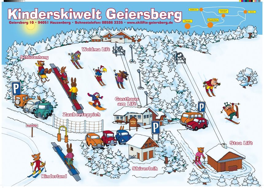 Trail Map Hauzenberg Geiersberg
