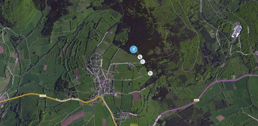 Trail Map Herchenhainer Höhe