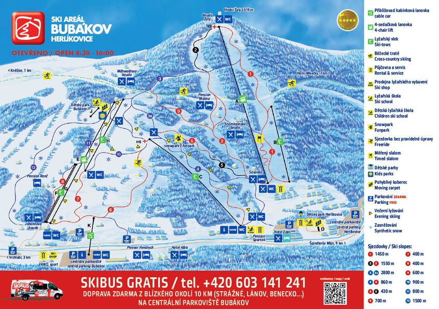 Trail Map Bubákov Herlíkovice