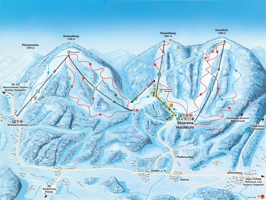 Trail Map Hochficht