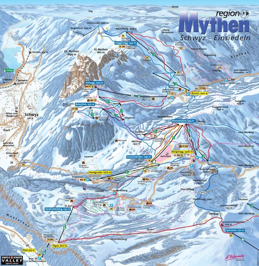 Trail Map Ibergeregg
