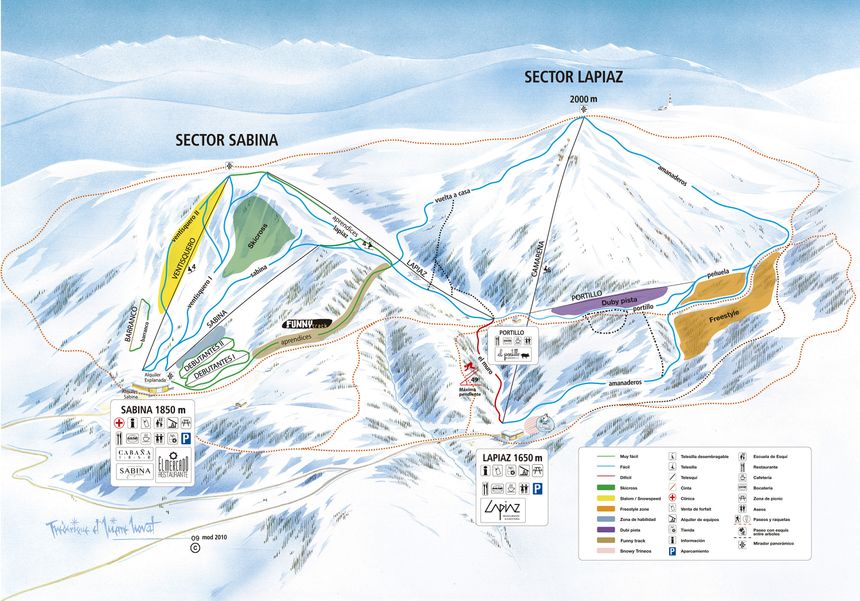 Trail Map Javalambre