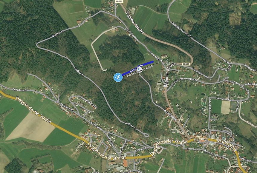 Trail Map Kadernberg - Schönberg