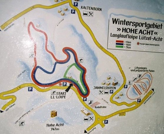 Trail Map Kaltenborn Jammelshofen