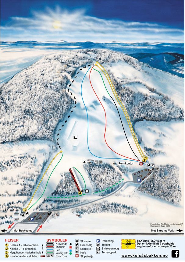 Trail Map Kolsas
