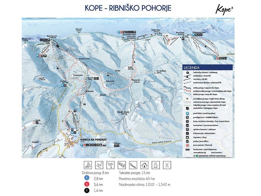 Trail Map Kope