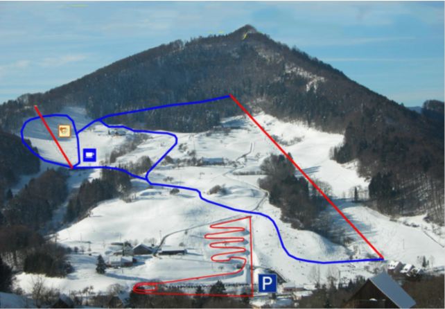 Trail Map Langenbruck