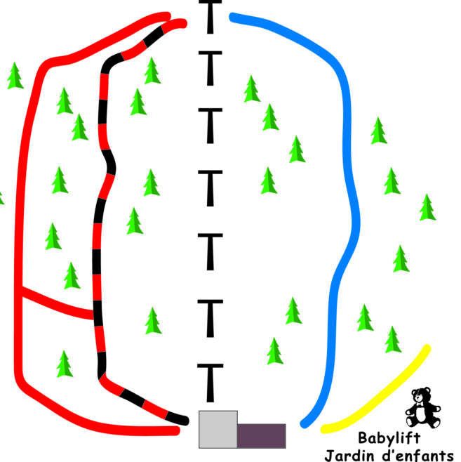 Trail Map Les Genevez