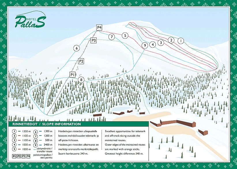 Trail Map Pallas