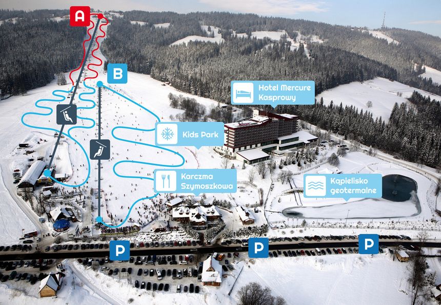 Trail Map Polana Szymoszkowa