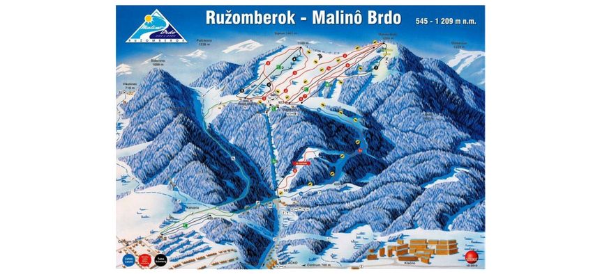 Trail Map Ruzomberok