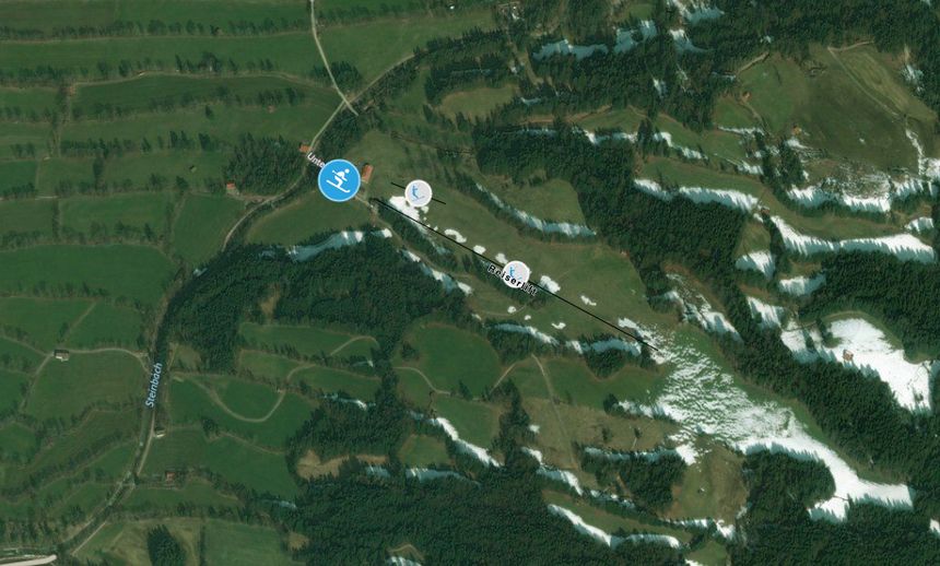 Trail Map Reiserhang - Gaissach