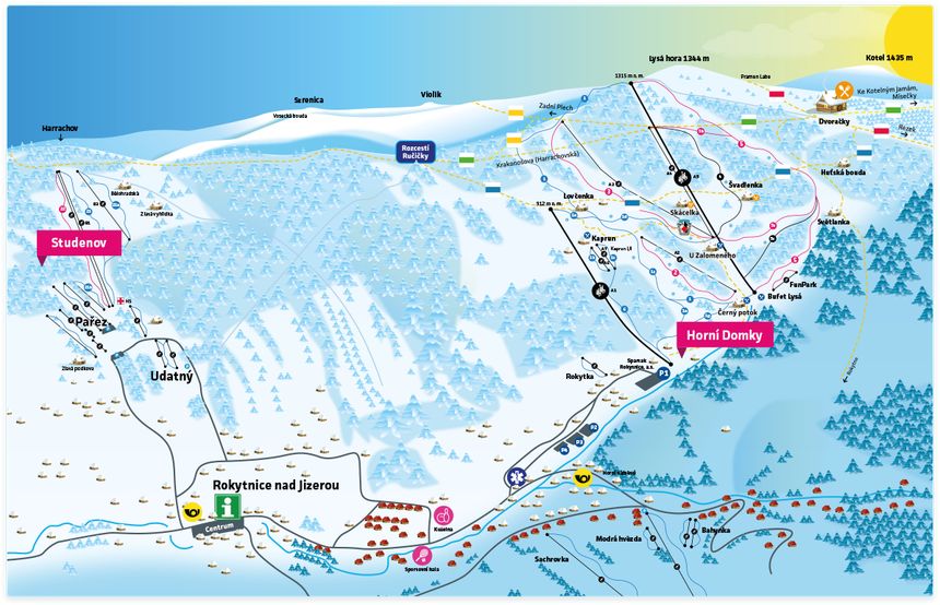 Trail Map Rokytnice nad Jizerou