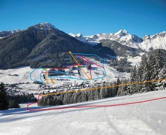 Trail Map St Martin im Lammertal