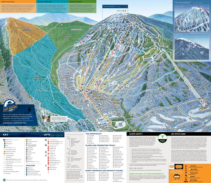 Trail Map Sugarloaf USA