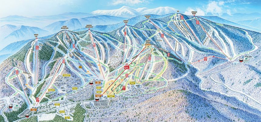 Trail Map Sunday River Ski Resort