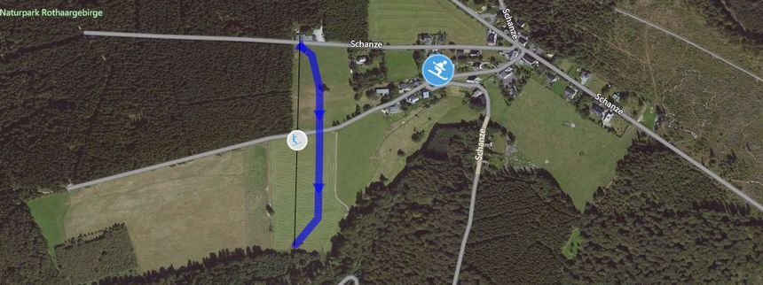 Trail Map Schanze - Schmallenberg