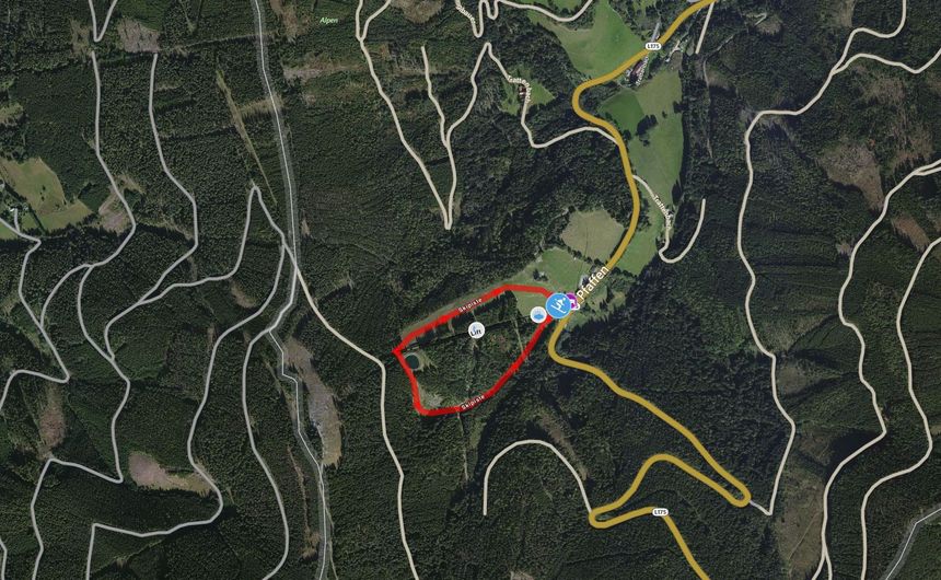 Trail Map Skilifts Feistritzsattel