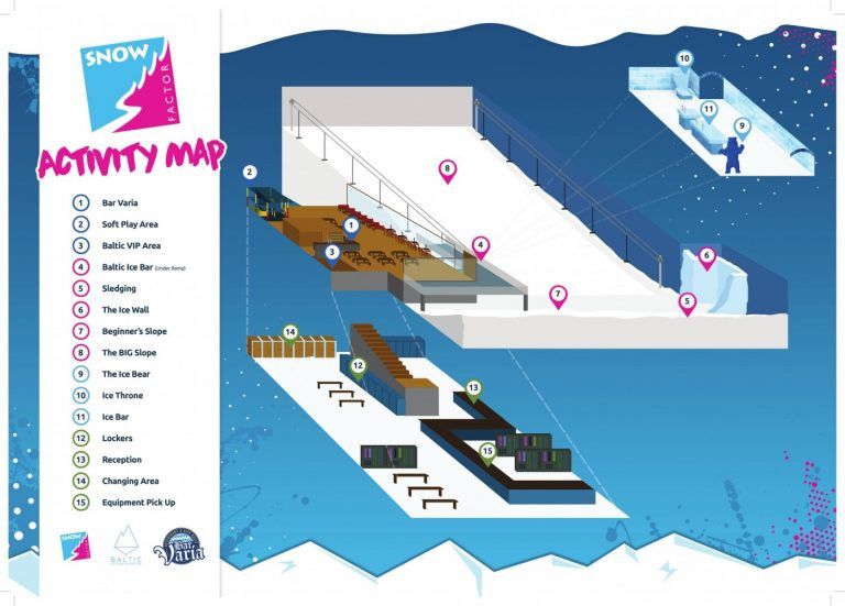 Trail Map Snow Factor Glasgow