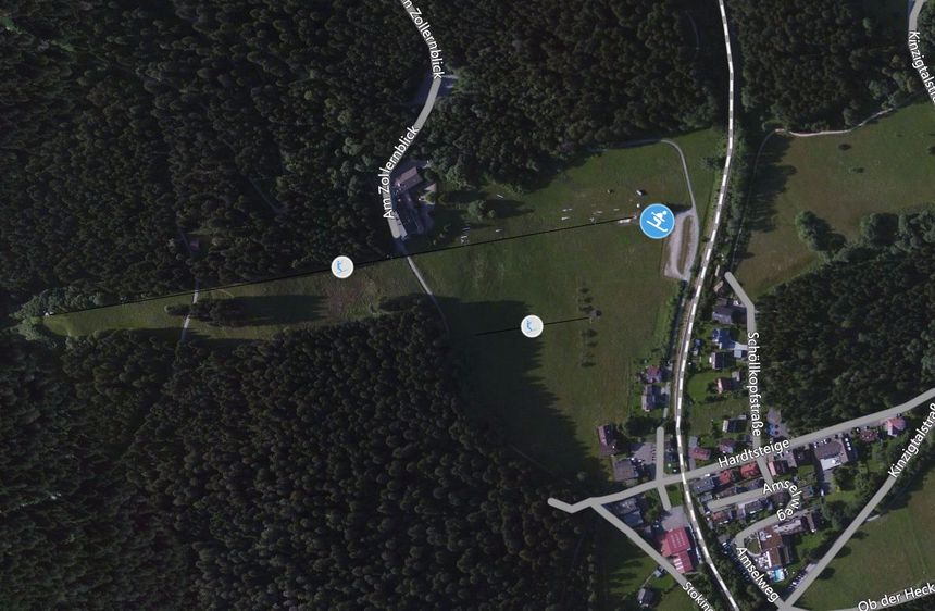 Trail Map Skilift Stokinger Freudenstadt