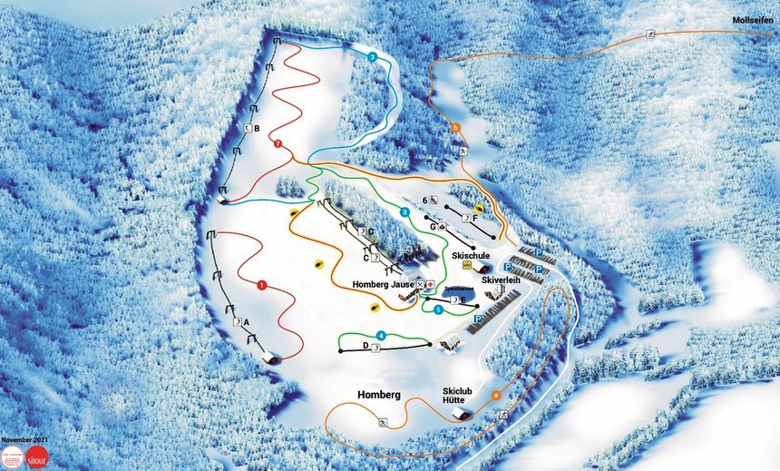 Trail Map Mein Homberg