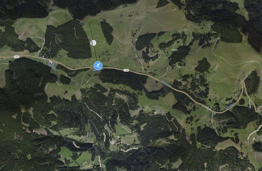 Trail Map Sommeralm Holzmeisterlifte