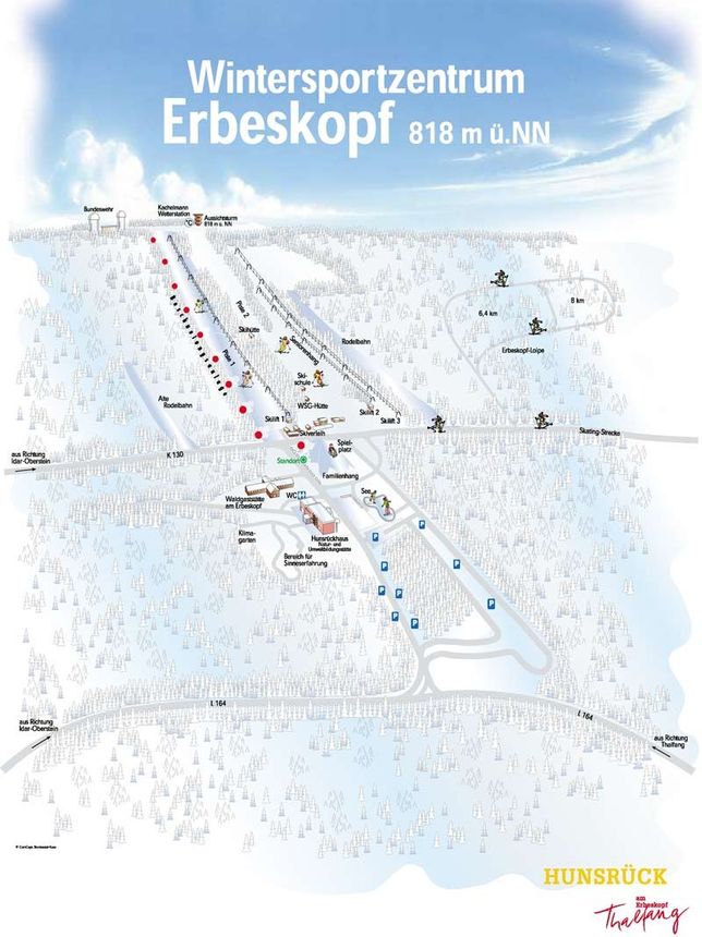 Trail Map Thalfang Erbeskopf