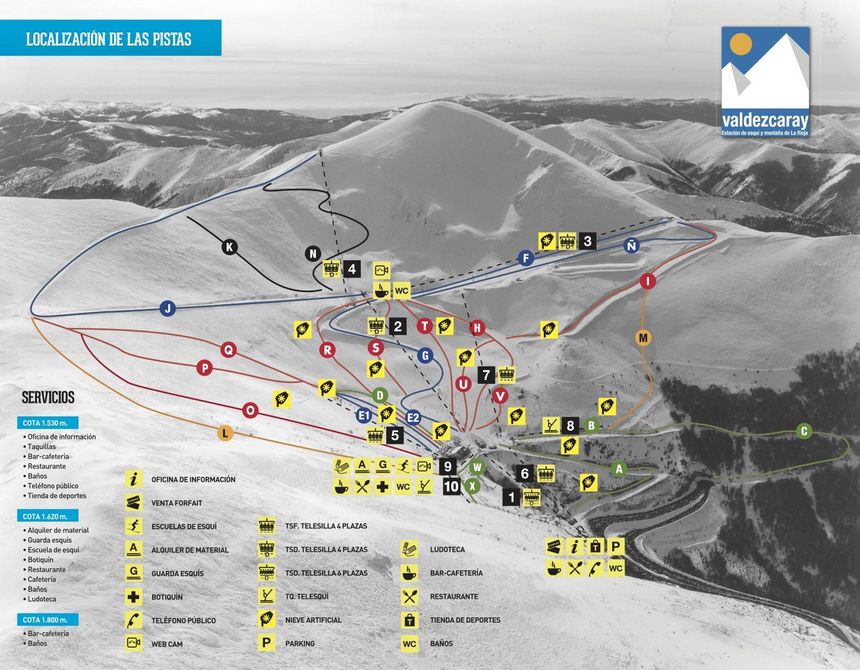 Trail Map Valdezcaray