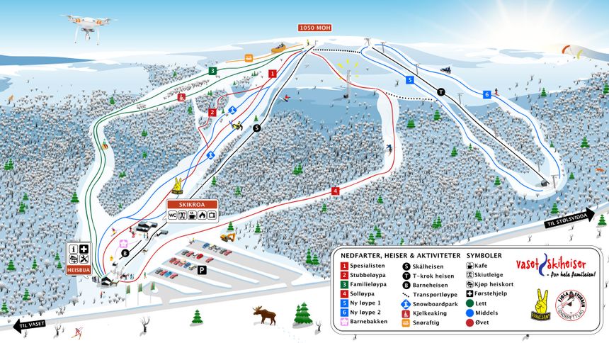 Trail Map Vaset