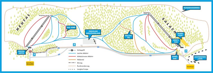 Trail Map Wintersport-Arena Holzelfingen