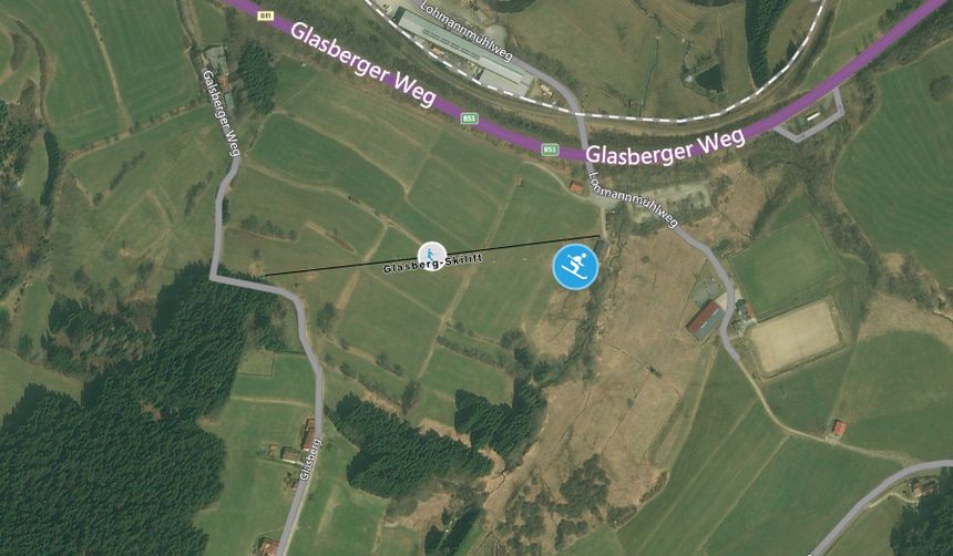 Trail Map Zwiesel Glasberg