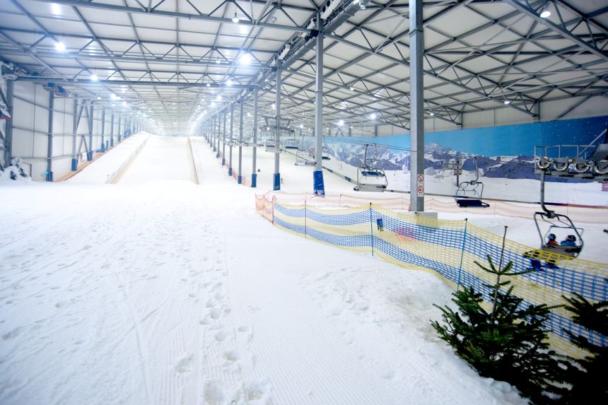 Pistenplan Skihalle Alpincenter Hamburg-Wittenburg