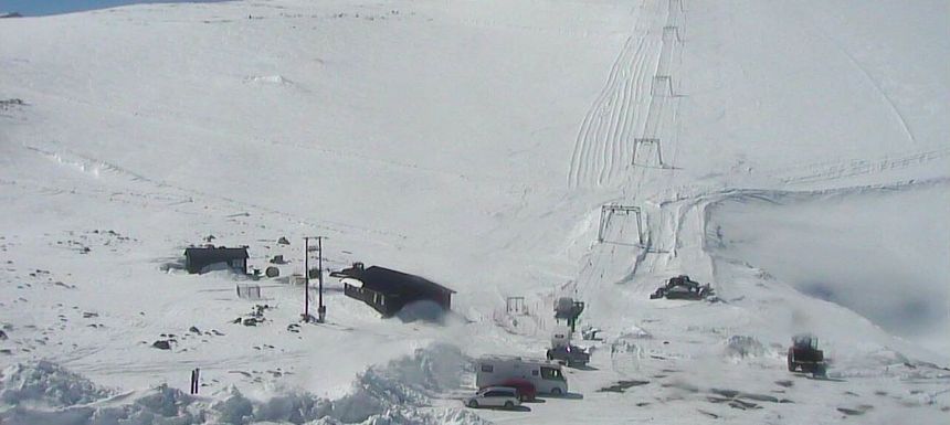 Pistenplan Galdhoppigen Sommerskisenter - Juvass