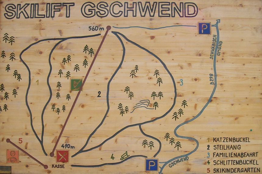 Pistenplan Gschwend
