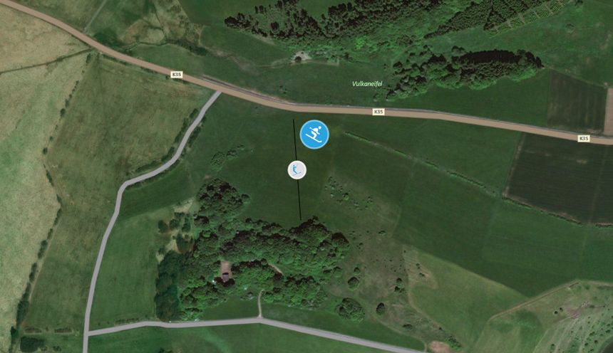 Pistenplan Ernstberg bei Daun