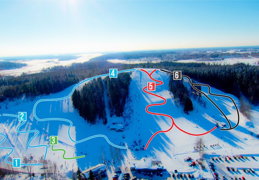 Pistenplan Kokonniemi Porvoo