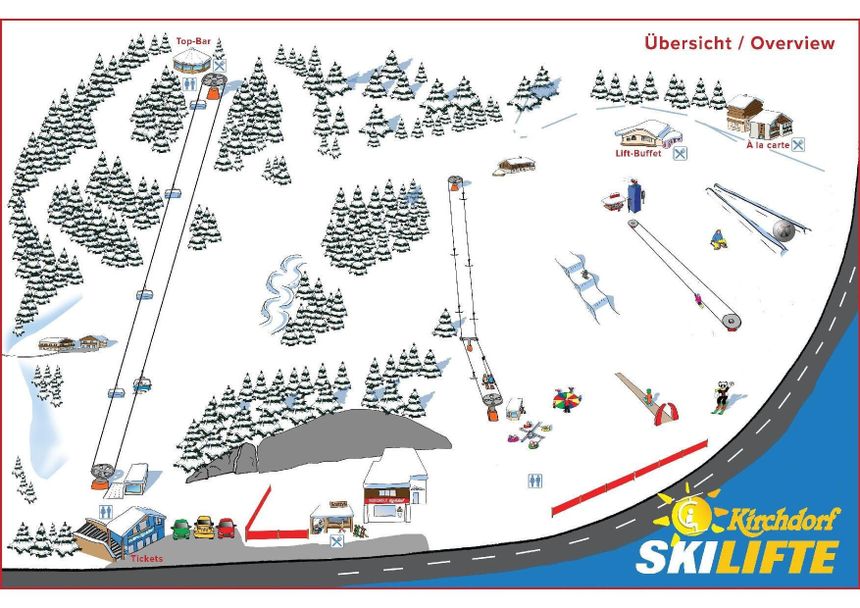 Pistenplan Kirchdorf in Tirol