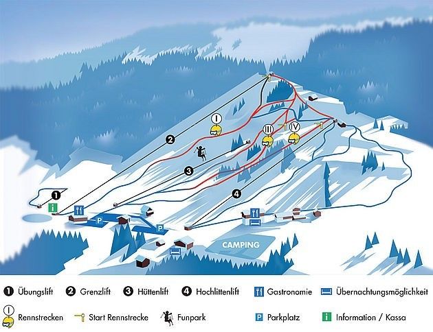 Pistenplan Hochlitten Riefensberg
