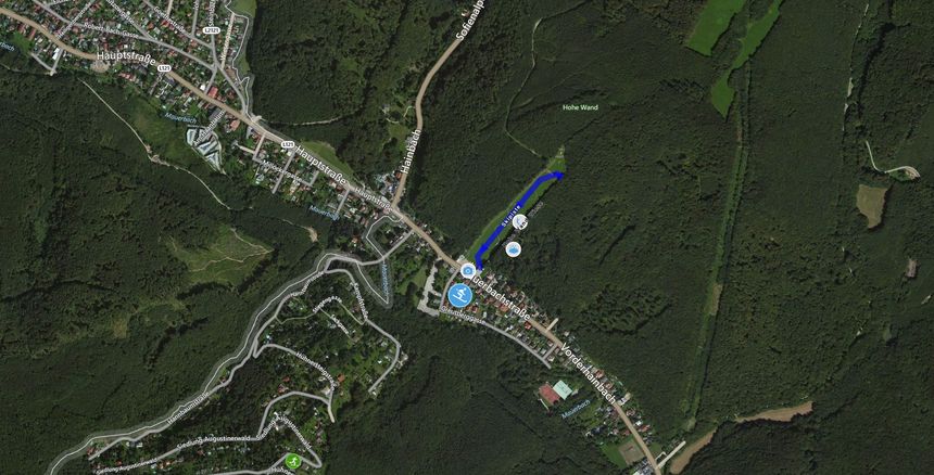 Pistenplan Hohe Wand Wiese