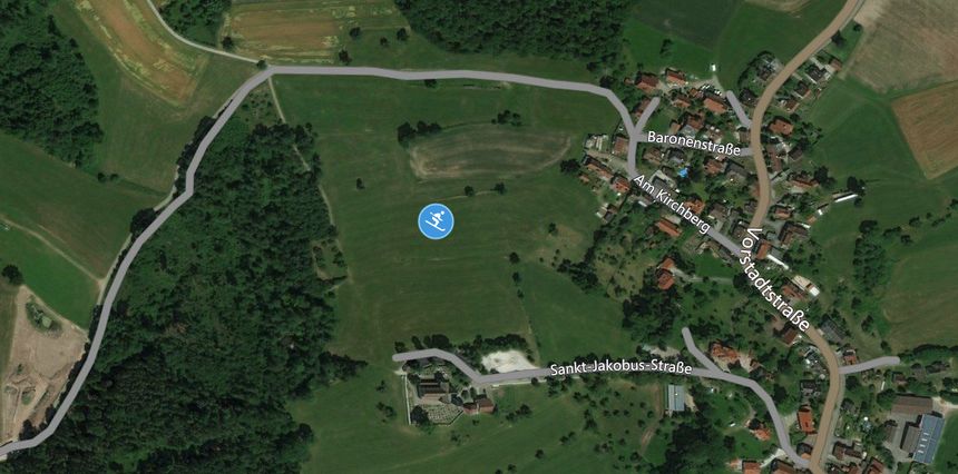 Pistenplan Hohenberg