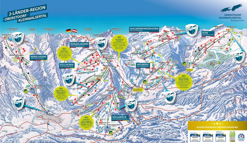 Pistenplan Oberstdorf Nebelhorn