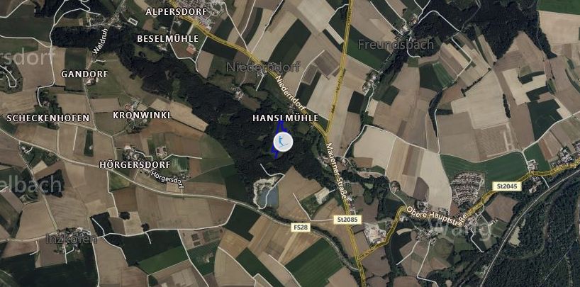 Pistenplan Mauern Hanslmühle