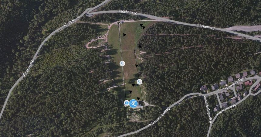 Pistenplan Sommerberg - Bad Wildbad