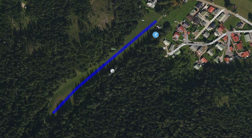 Pistenplan Grünsteinlift Schönau am Königssee