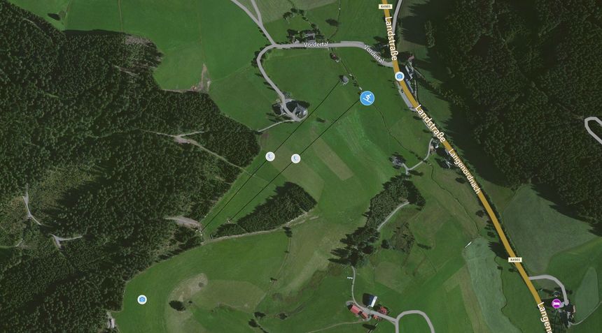 Pistenplan Schneeberglifte Waldau