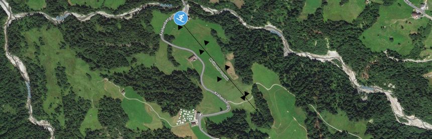 Pistenplan Sibratsgfäll Krähenberg