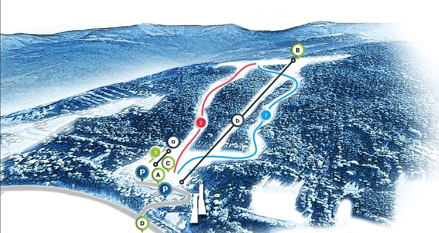 Pistenplan Skolnity Wisla