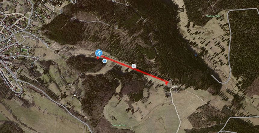 Pistenplan Steinbach Hallenberg