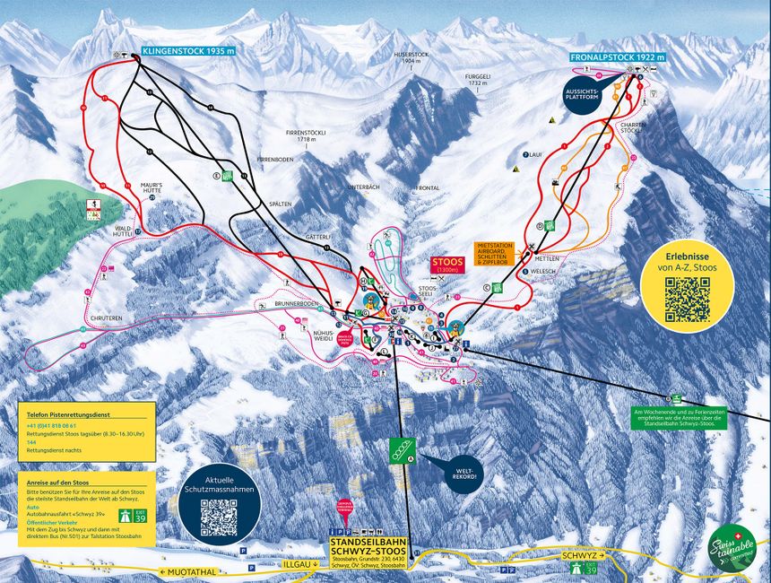 Pistenplan Stoos